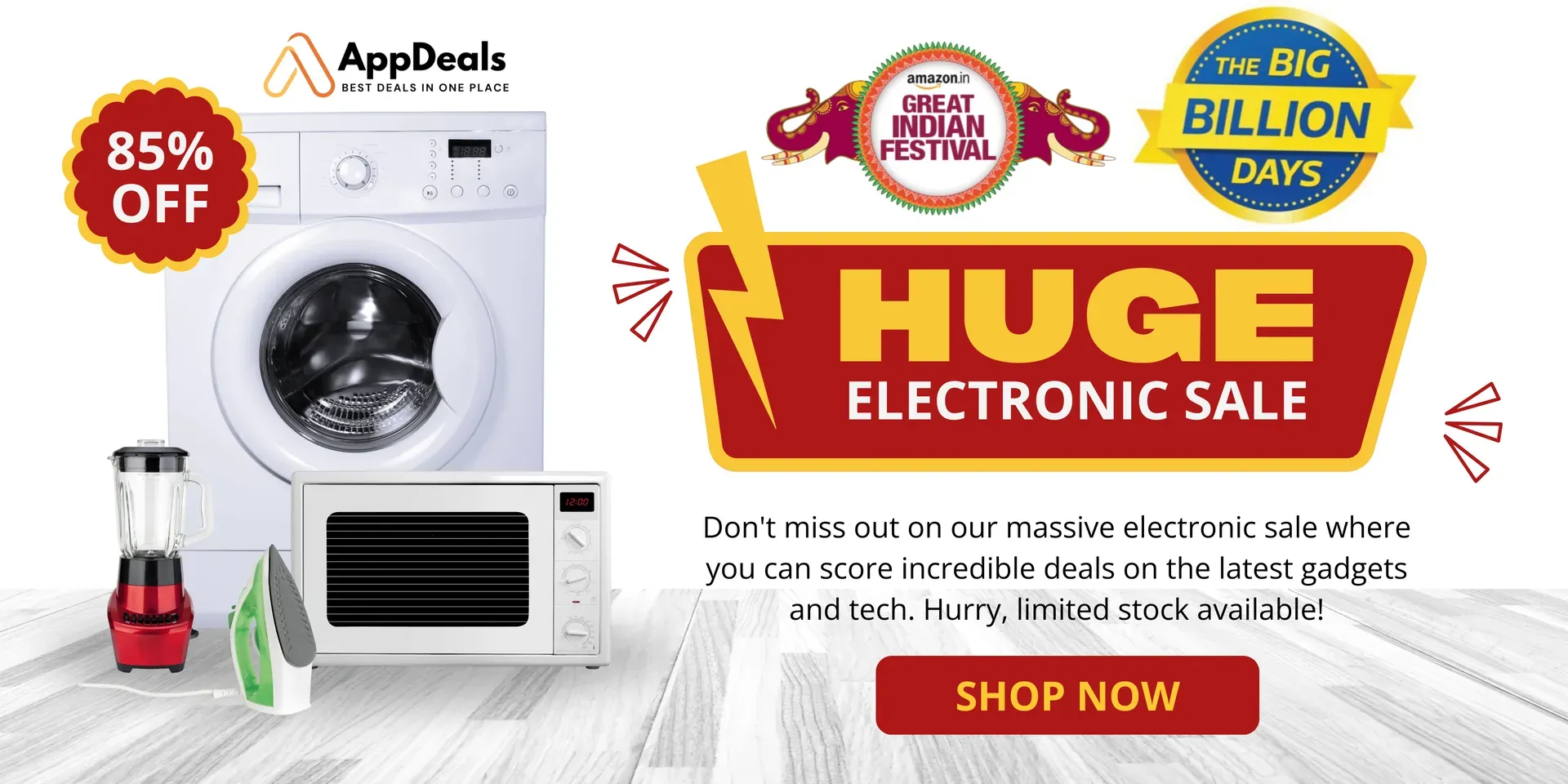 Mega Electronics Sale is LIVE