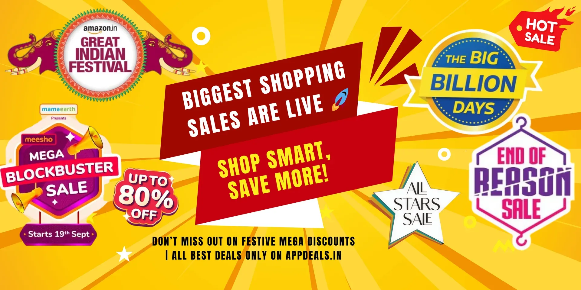 Biggest Shopping Sales Are LIVE 🚀