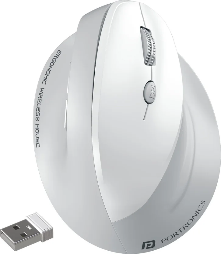 Portronics Toad Ergo 4 Vertical Wireless Bluetooth Mous...