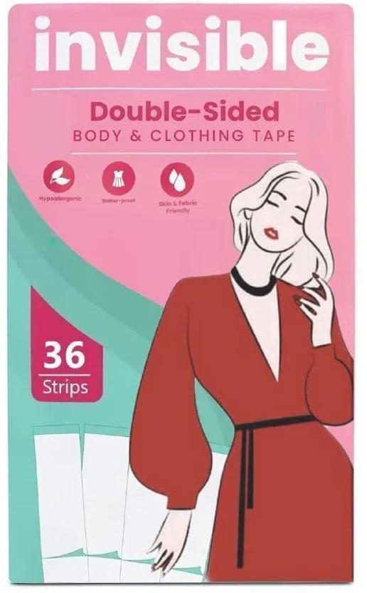 Ikkoo (36 pcs) Fashion Dressing Invisible Body Tape, Bo...