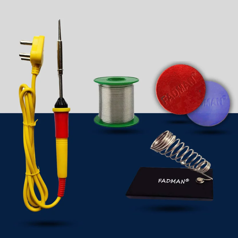 FADMAN Beginner Full Red 4in1 Mobile Soldering Iron Equ...