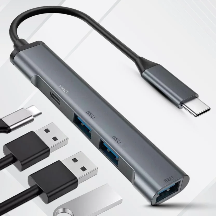 WEROX G-LITEUSB C Hub, 4 in 1 USB C Multiport Adapter w...