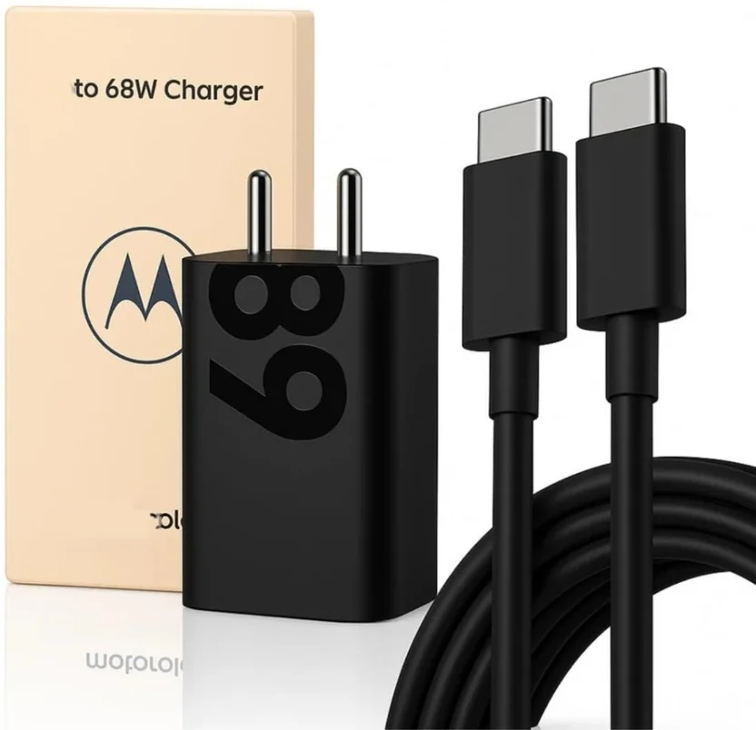 WEFIXALL 68 W TurboPower 3.0 Wall Charger for Mobile wi...