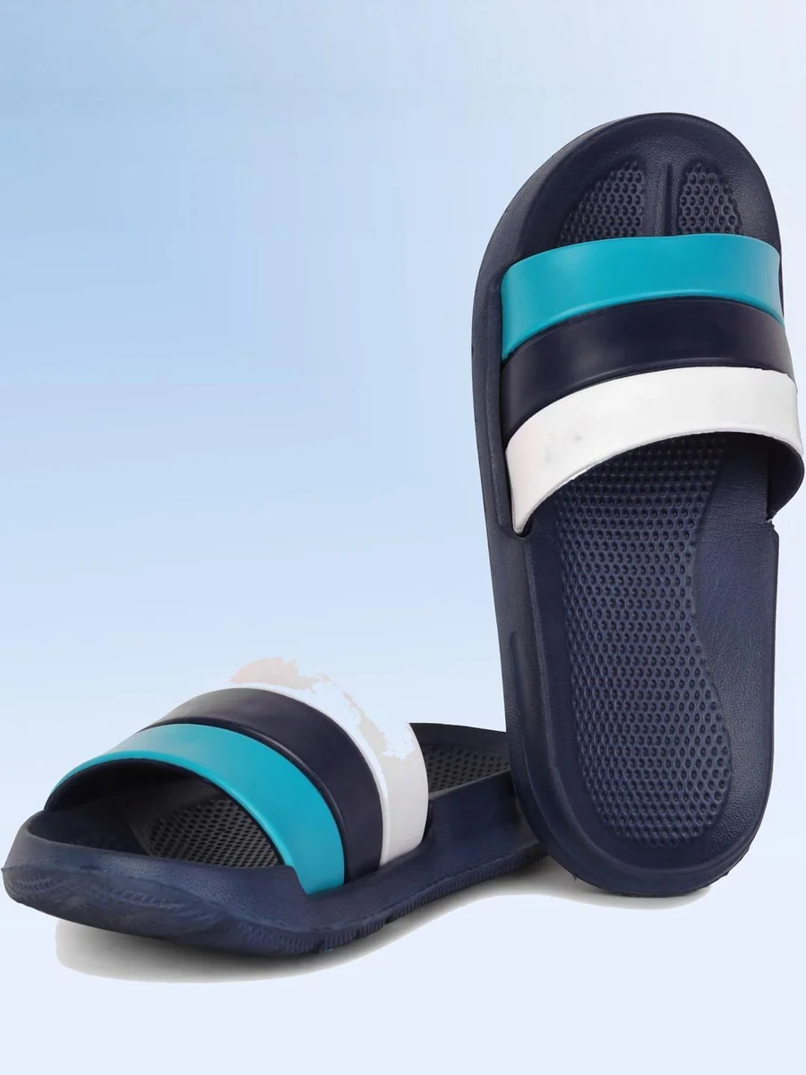 PENNEN Kids Colour blocked Slider Flip Flops - Best Price ₹204 at Myntra
