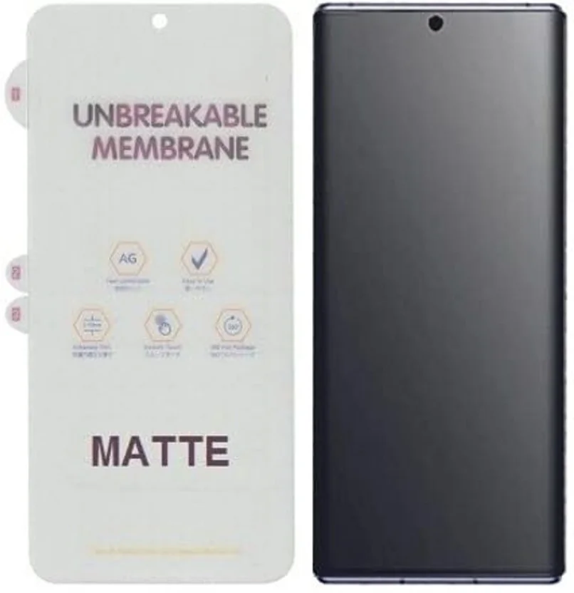 Bulkwala Edge To Edge Tempered Glass for Membrane Matte...