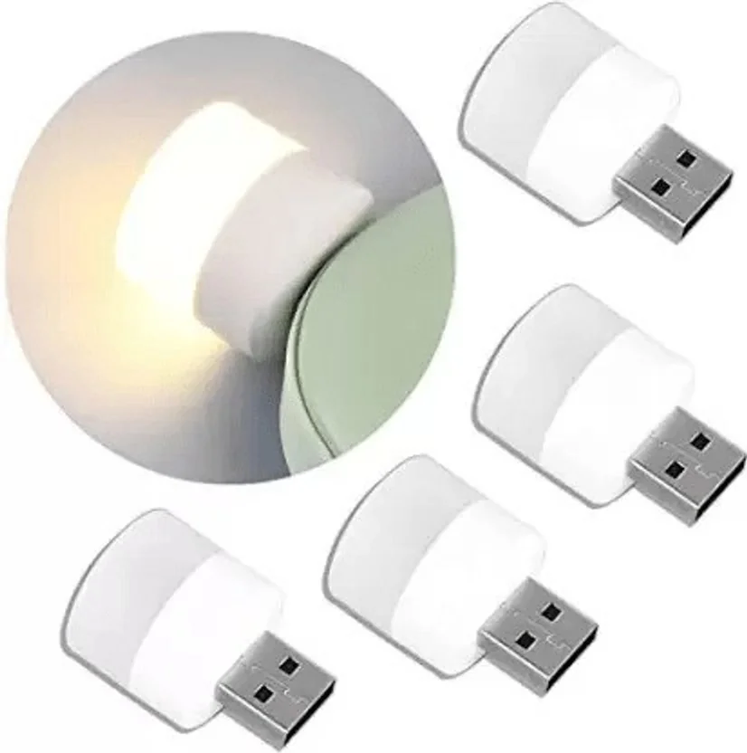 eronic EB - 1121 4 PCS USB BULB Plug and Play Light USB...