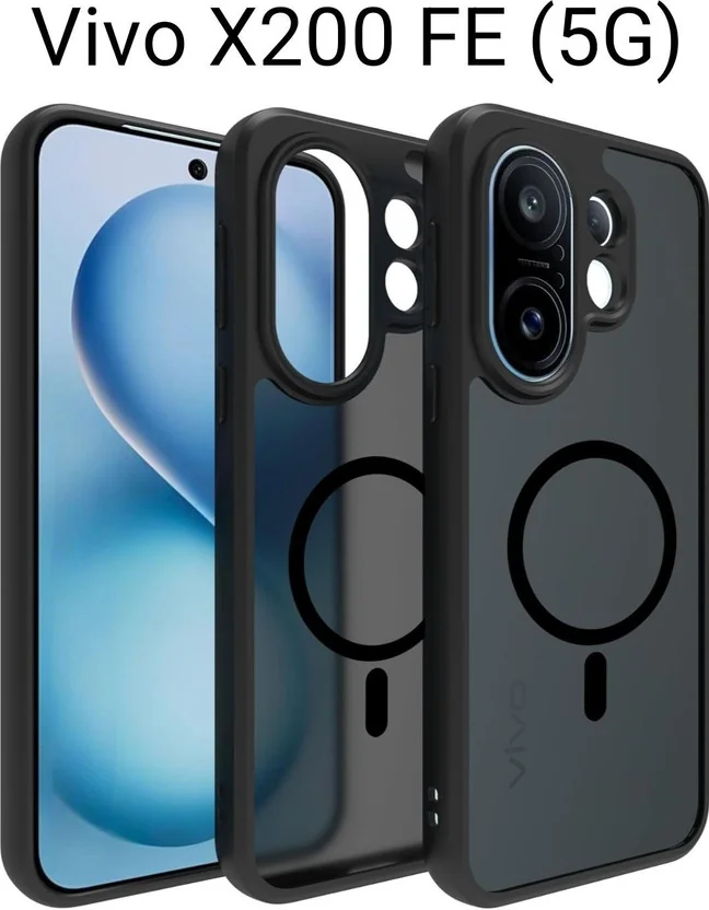 kartflesh Back Cover for Vivo X200 FE 5G, Matte Finish ...