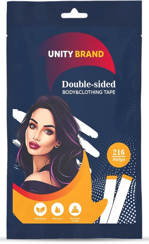 UB UNITY BRAND Double Sided 216 Strips Double Sided Tap...