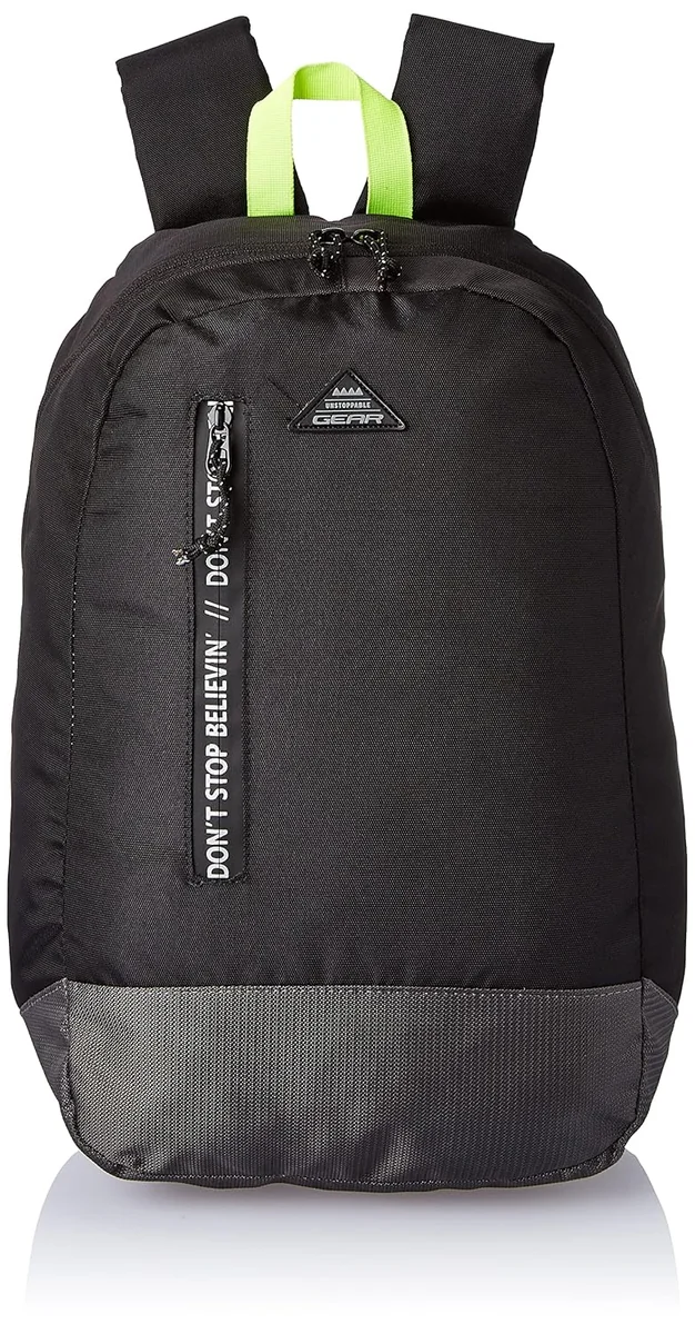 Gear Superior 16 Ltrs Black Grey Casual Backpack (BKPSPRIOR0004) - Best Price ₹329 at Amazon