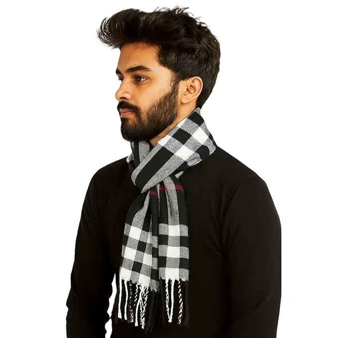 Indus Cloud Warm Winter Wear Woolen Muffler || Scarf For Women & Men Warm lightweight Muffler