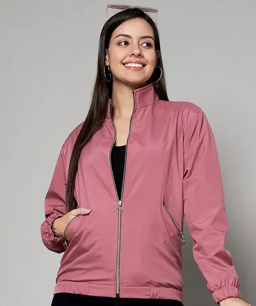 eWools Women Solid Casual Jacket - Best Price ₹498 at Flipkart