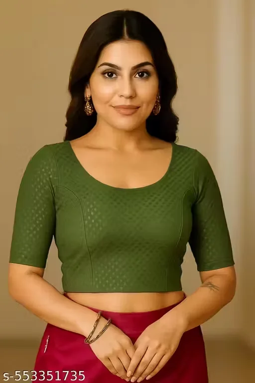 Party Wear New Collection Printed Blouse For Womens