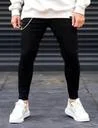 Maahhit Men Slim Mid Rise Black Jeans