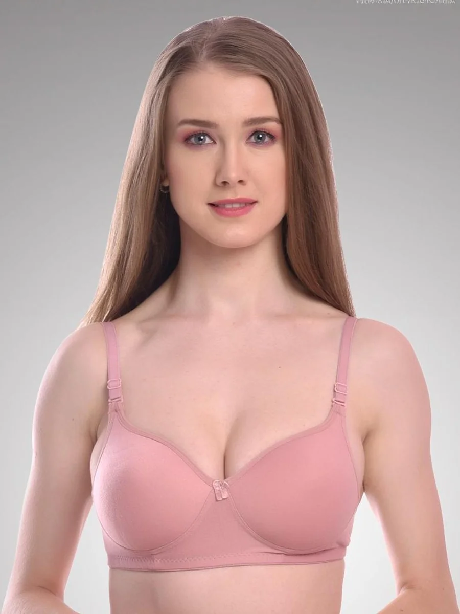 Soft Cotton Light Padded Non-Wired Bra