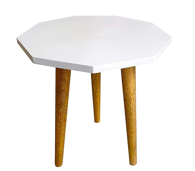 UHUD CRAFTS Beautiful Antique Wooden Fold-able Side Table/End Table/Plant Stand/Stool Living Room Kids Play Furniture Table Round Shape - Best Price ₹415 at Amazon