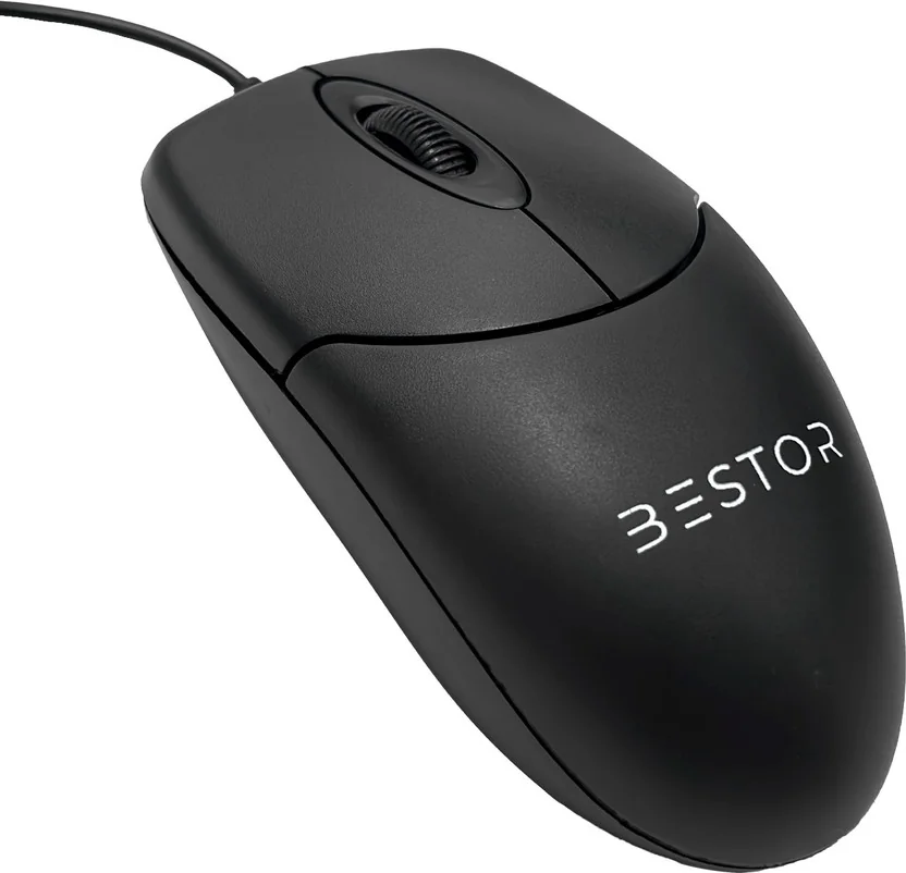 Bestor ClickLite 1000DPI Precision Mouse Sleek and Reli...