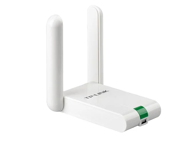 TP-Link USB WiFi Dongle 300Mbps High Gain Wireless Network Wi-Fi Adapter for PC Desktop and Laptops. Supports Win10/8.1/8/7/XP, Linux 2.6.24-4.9.60, Mac OS 10.9-10.15 (TL-WN822N)