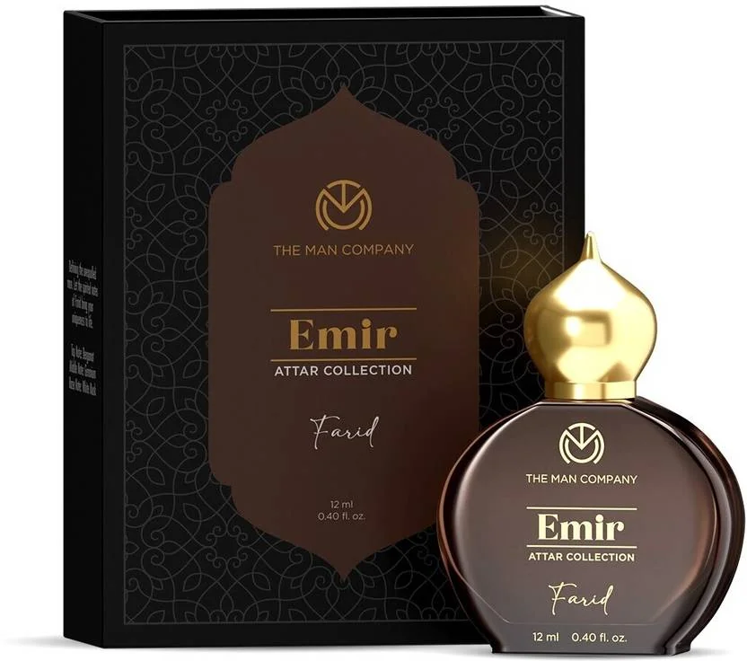 THE MAN COMPANY Alcohol-Free Attar Perfume for Men - Farid Emir Collection Floral Attar  (Musk)