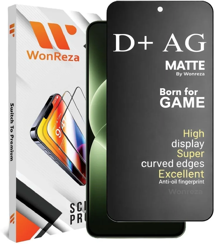 WonReza Edge To Edge Tempered Glass for Realme 16 Pro 5...