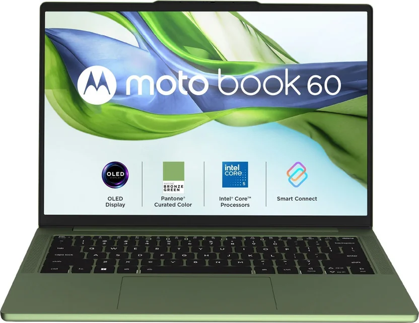 MOTOROLA Motobook 60 Full Metal OLED (i7 14th Gen) Intel Core 7 (Series 2) 240H - (16 GB/1 TB SSD/Wind...