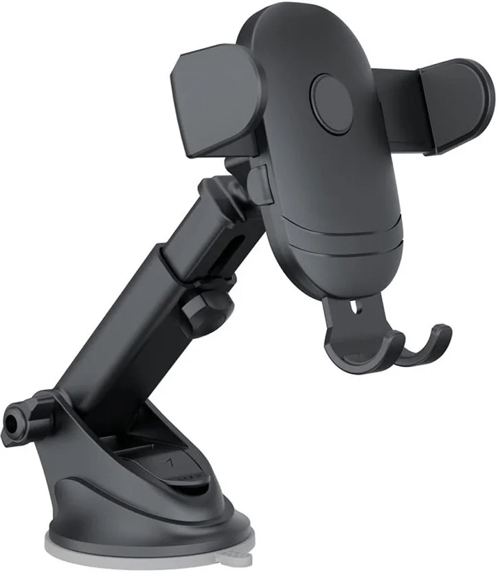 Casotec Universal Car Dashboard Black Mobile Holder