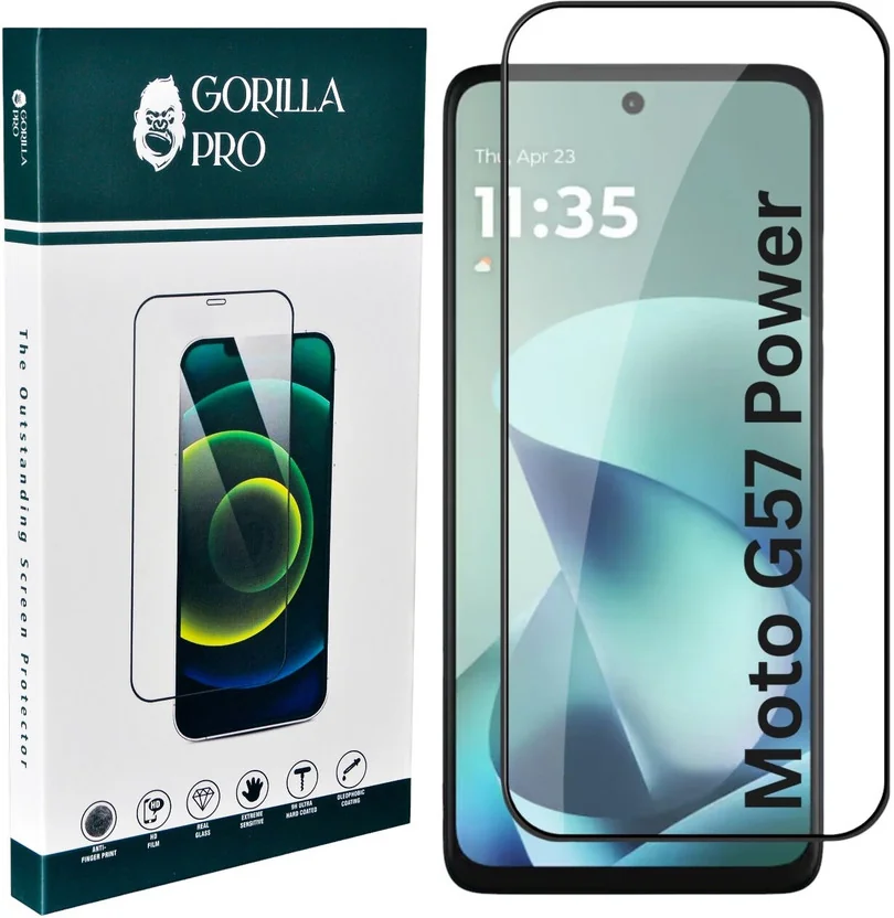 GORILLA PRO Tempered Glass Guard for MOTOROLA Moto G57 ...
