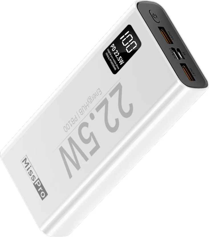 MIOX 20000 mAh 22.5 W Compact Pocket Size Power Bank
