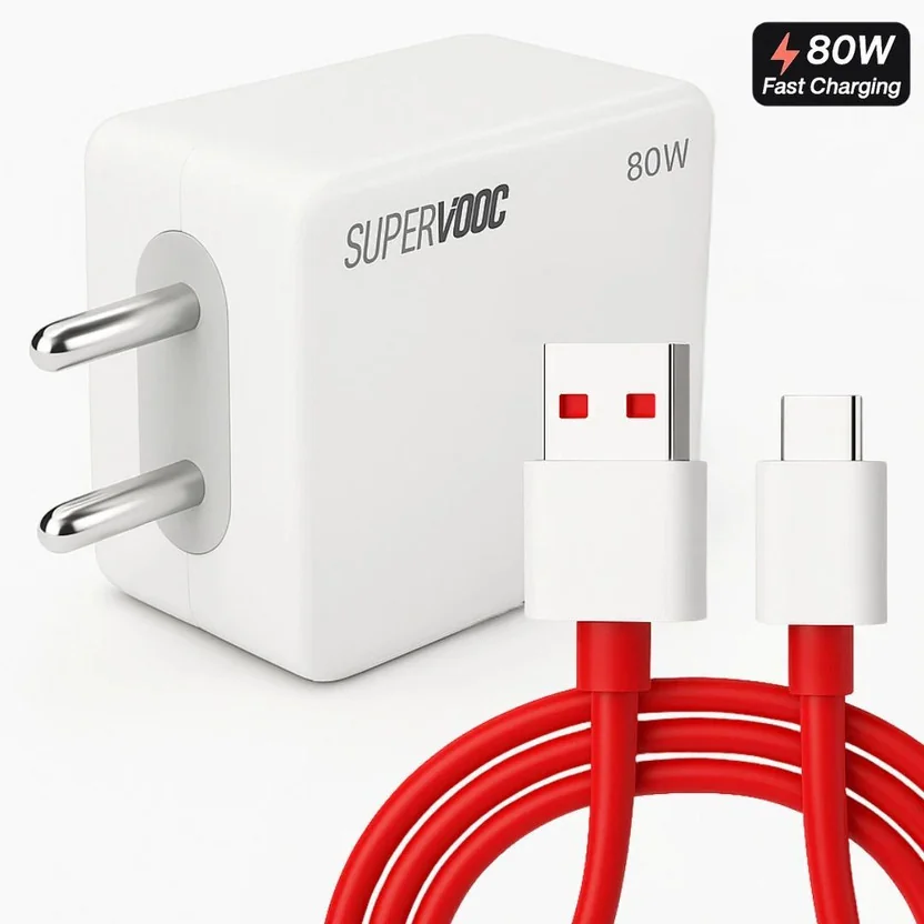 TechBlaze 80 W SuperVOOC 7.3 A Wall Charger for Mobile ...