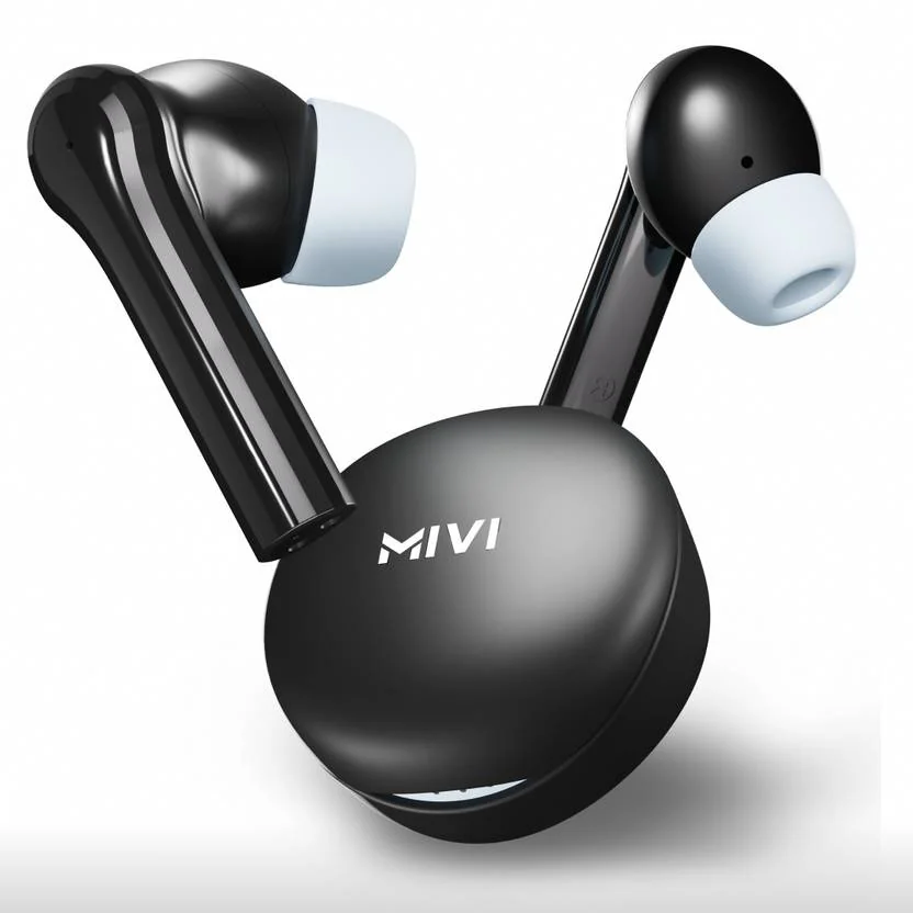 Mivi Duopods Horizon [New Launch], AI-ENC, 60 Hrs, 13mm Drivers, Fast Charge, BT v5.3 Bluetooth  (Midnight Black, True Wireless) - Best Price ₹699 at Flipkart