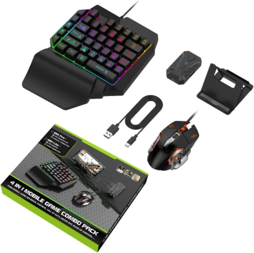 lightgaming Mix Pro Keyboard and Mouse USB Keyboard Mou...