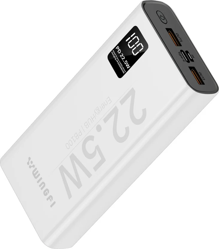 WINgFI 20000 mAh 22.5 W Compact Pocket Size Power Bank