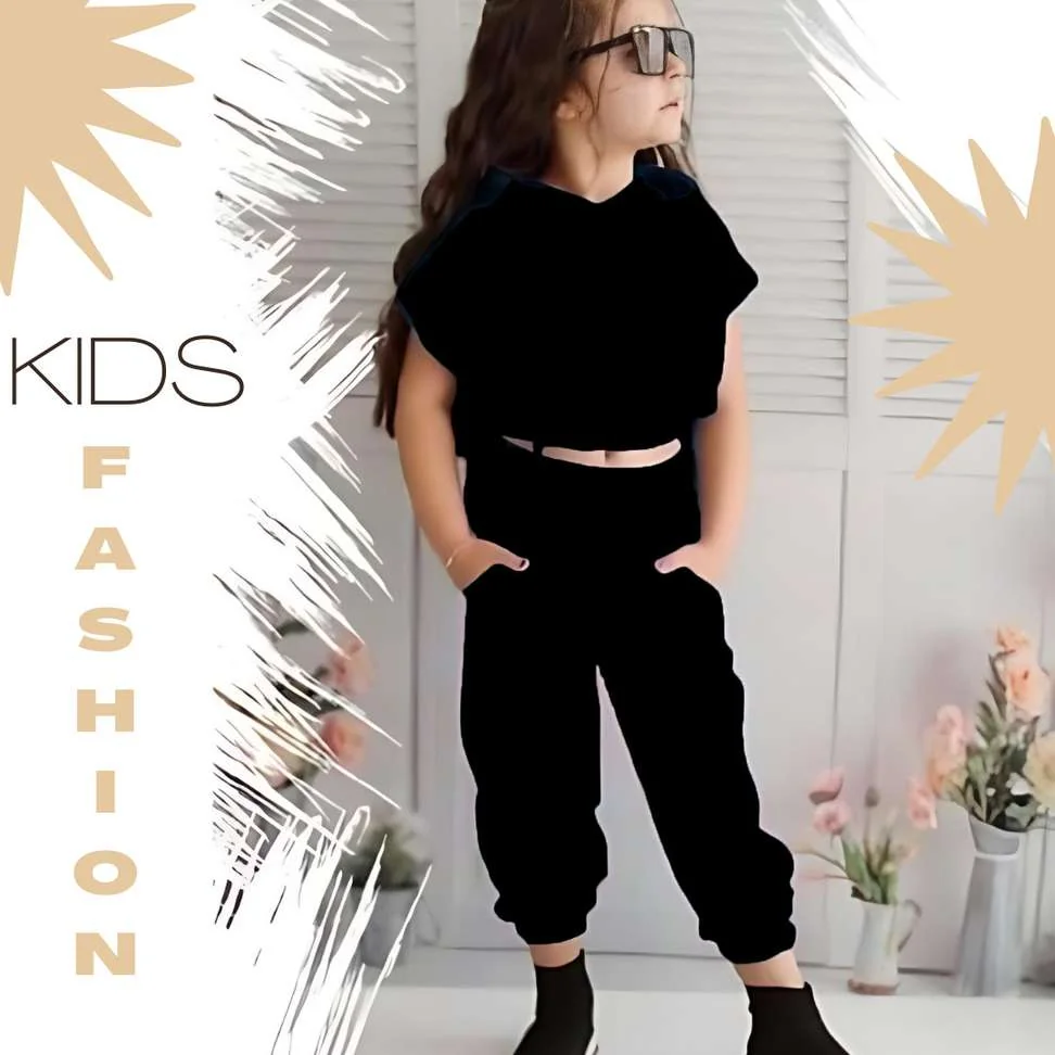 Jiya Fashion Girls Casual T-shirt Track Pant Combo - Best Price ₹276 at Shopsy