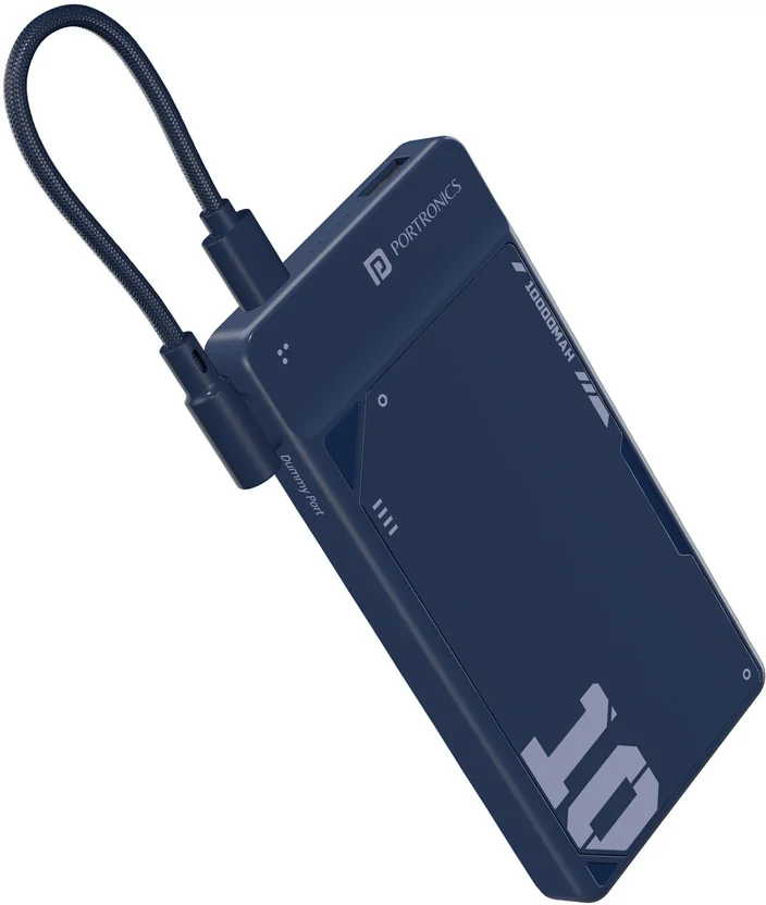 Portronics 10000 mAh 22.5 W Compact Power Bank