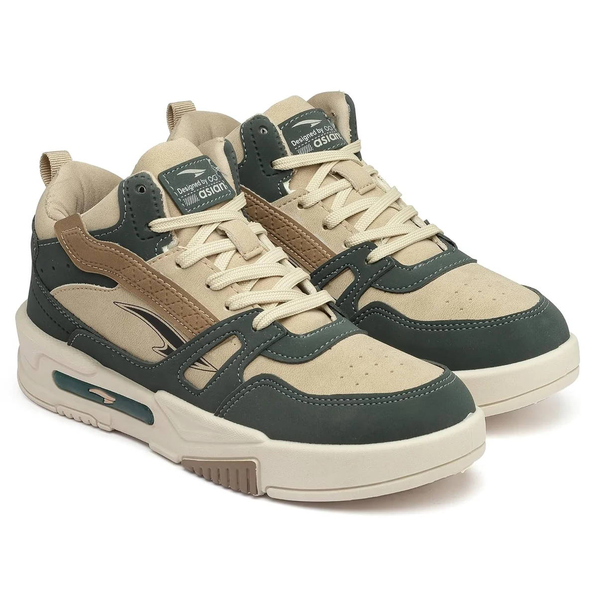 ASIAN Men's MEXICO-11 Casual Sneaker Shoes with Synthetic Upper Lightweight Comfortable Mid Top Sneaker Shoes for Men's & Boy's - Best Price ₹798 at Amazon