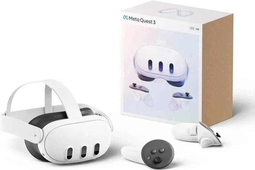 META Quest 3 VR Headset (512) GB Motion Controller