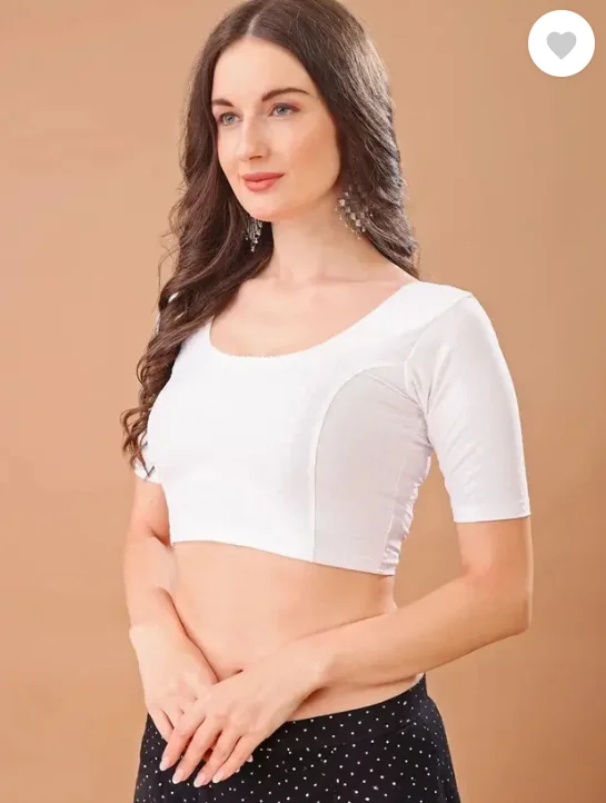 PRIYANKA TEXTILES Round Neck Women Blouse - Best Price ₹111 at Flipkart