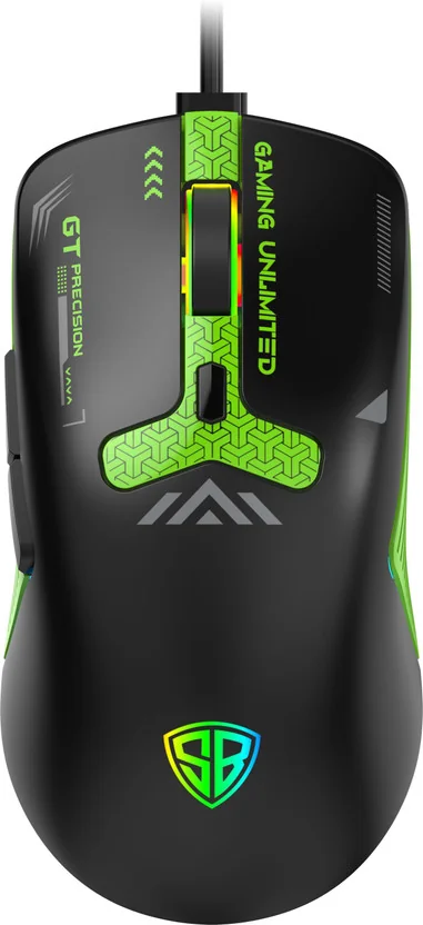 SpinBot Clutch GT500 with 3600 DPI Gaming Sensor|6 Butt...