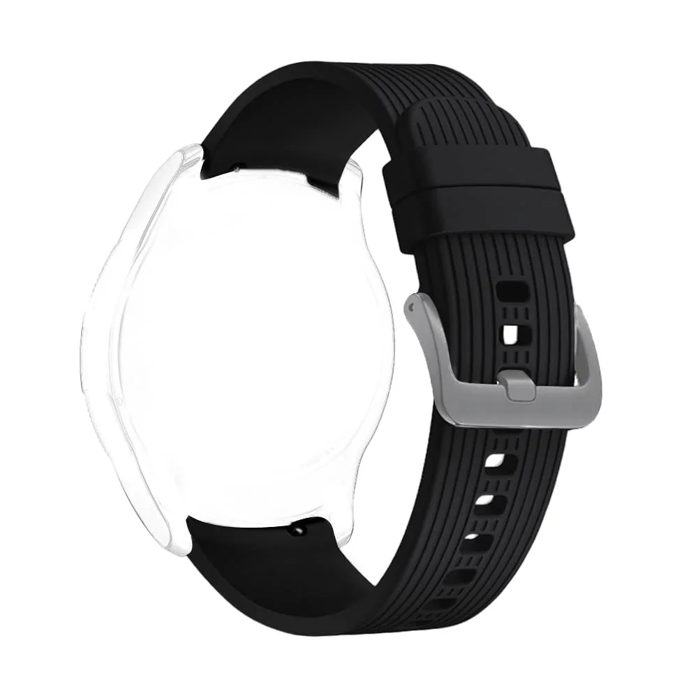 CellFAther® Premium Band 22mm Straps for Samsung Galaxy Watch 3 45mm strap/Galaxy Watch 46mm straps/Gear S3 Frontier/Classic 22mm with Quick Release Straps