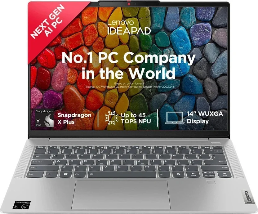 Lenovo IdeaPad Slim 5 Co-Pilot Next Gen AI PC Full Metal Snapdragon X Plus - (16 GB/1 TB SSD/Windows 1...