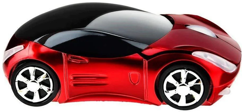microware New 2.4GHz Wireless 3D Sports Racing Car Shap...