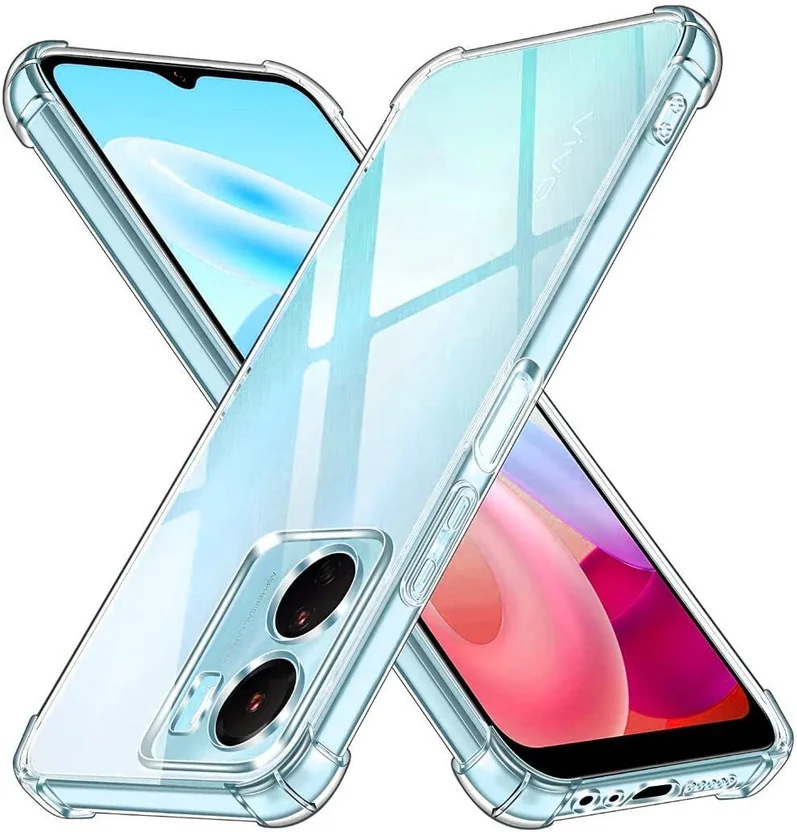 COVERLINE Back Cover for Vivo T2x 5G Perfect Fit Crysta...