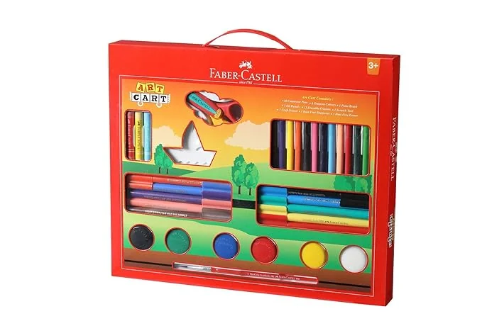 Faber-Castell Art Care Kit with Paint Brush(Multicolor) - Best Price ₹299 at Amazon