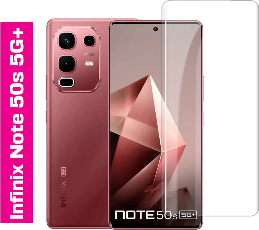 Gorilla Cases Edge To Edge Tempered Glass for Infinix N...