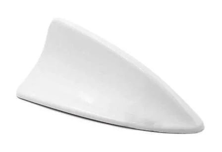 A2D Shark Fin Shape Decorative Roof Car Antenna White For Maruti Suzuki Ertiga