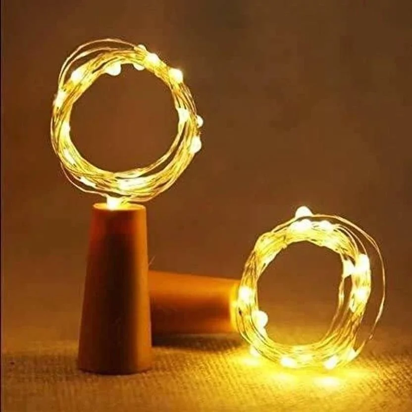 Party Pack 20 LEDs 2.03 m Yellow Steady Bulb Rice Lights  (Pack of 1) - Best Price ₹40 at Flipkart