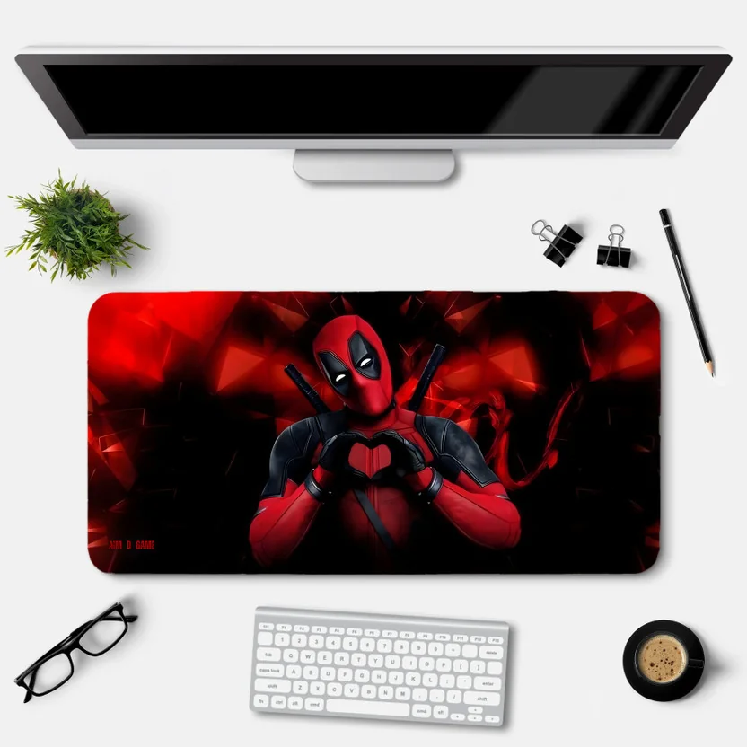 AIM D GAME Marvels Deadpool Mousepad, Non-Spill , Gamin...