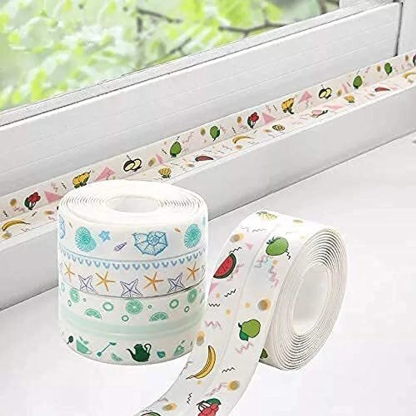 PAVITYAKSH Waterproof Tape for Kitchen Sink Oil Proof C...
