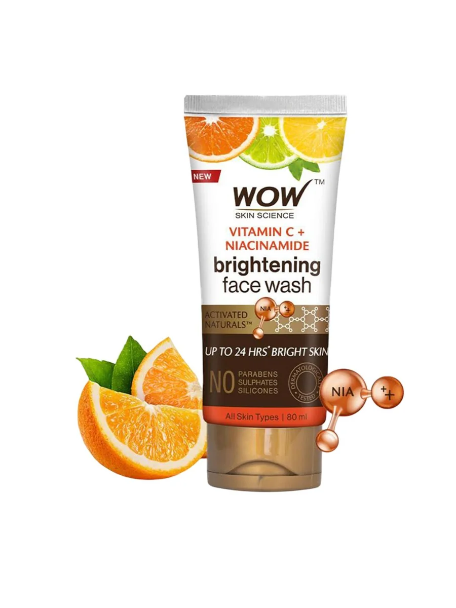 Vitamin C & Niacinamide Brightening Face Wash- 80 ml