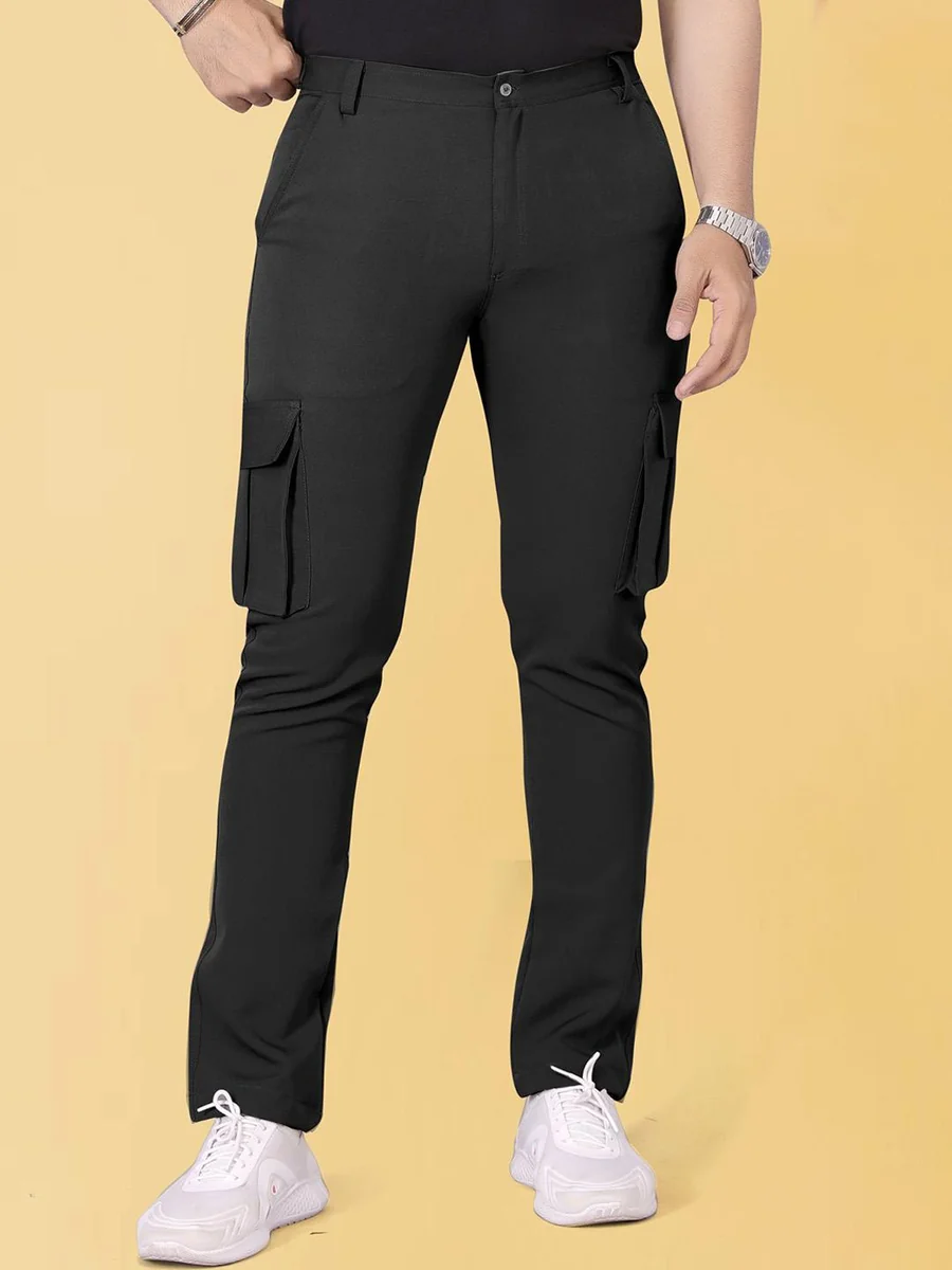 Moda Rapido Men Classic Cargos Trousers - Best Price ₹1499 at Myntra