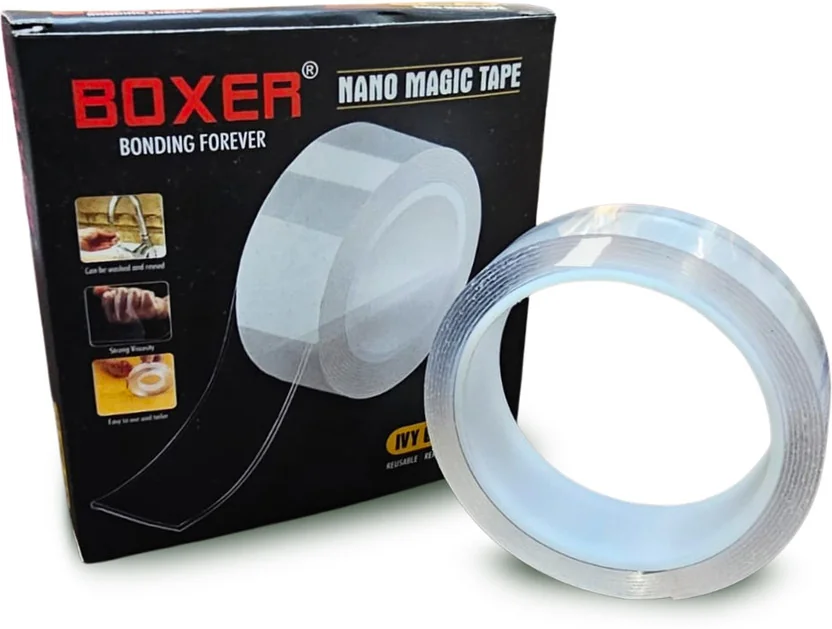 Boxer Double Side Adhesive Silicon Tape Adhesive 1mm x ...